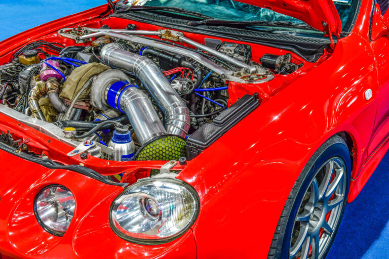 Details of car engine. modification of the turbo engine